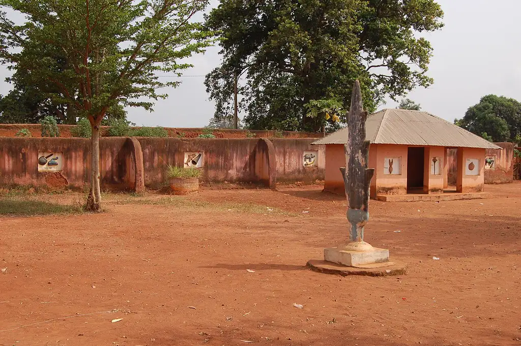 Conjunto de palacios de los antiguos reyes de Dahomey, declarado Patrimonio de la Humanidad por la UNESCO.